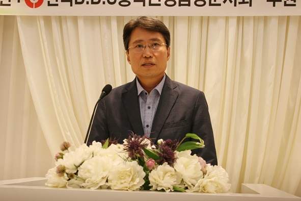음성경찰서 김기영 서장의 축사.