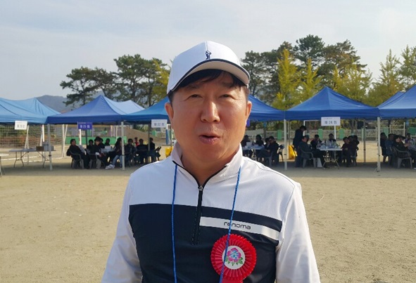 김용관 대회장의 모습.