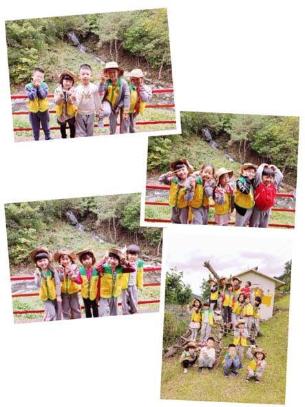 ▲꼬망새자연학습관에서 자연체험활동에 참여하고 있는 어린이들 모습.