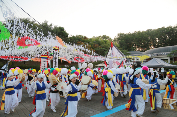 지난해 개최된 시민문화축제 풍물단 공연 모습.