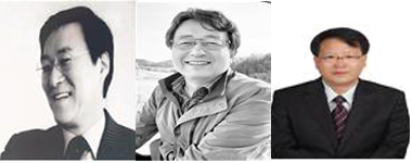 사진 왼쪽부터 이호철, 김태환, 박이검 작가.